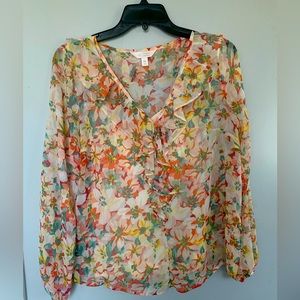 Lauren Conrad floral top